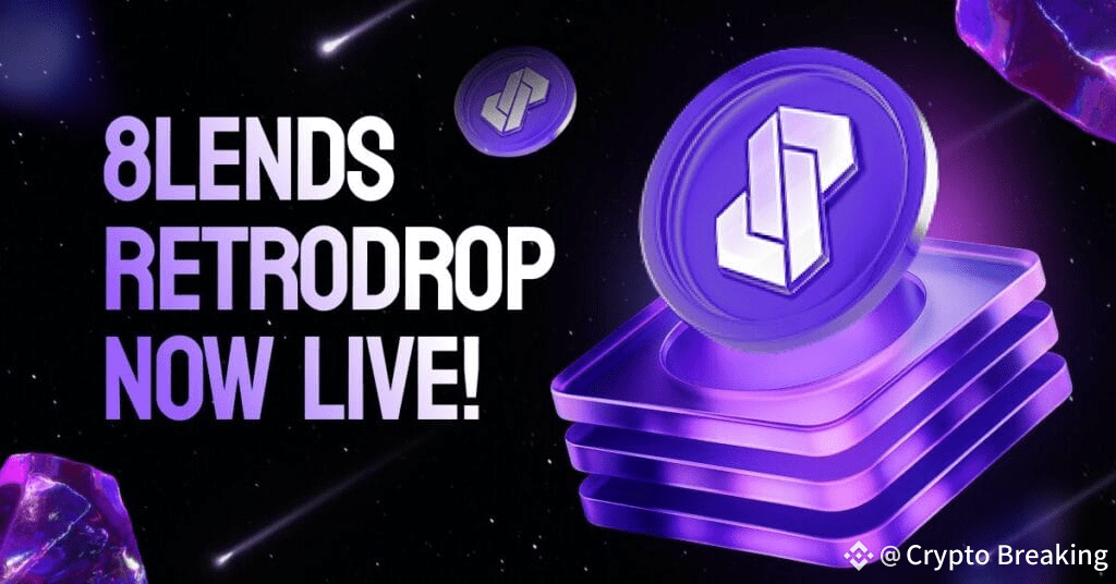 8lends Announces Retrodrop And Launch Of Deflationary Token