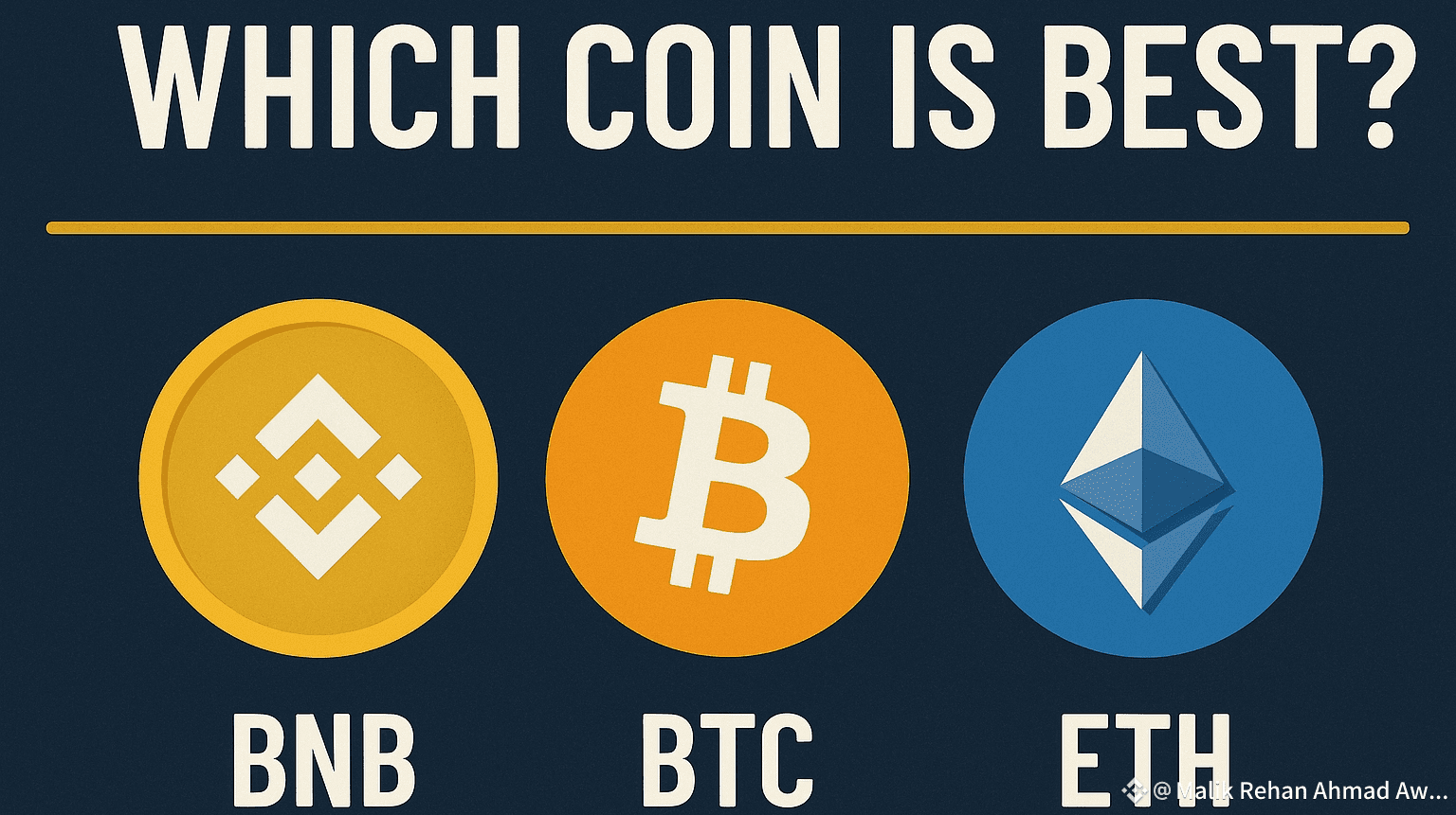 BNB vs BTC vs ETH: Which Coin Holds the Strongest Future in 2025 and  Beyond? | Malyk_Rehan on Binance Square