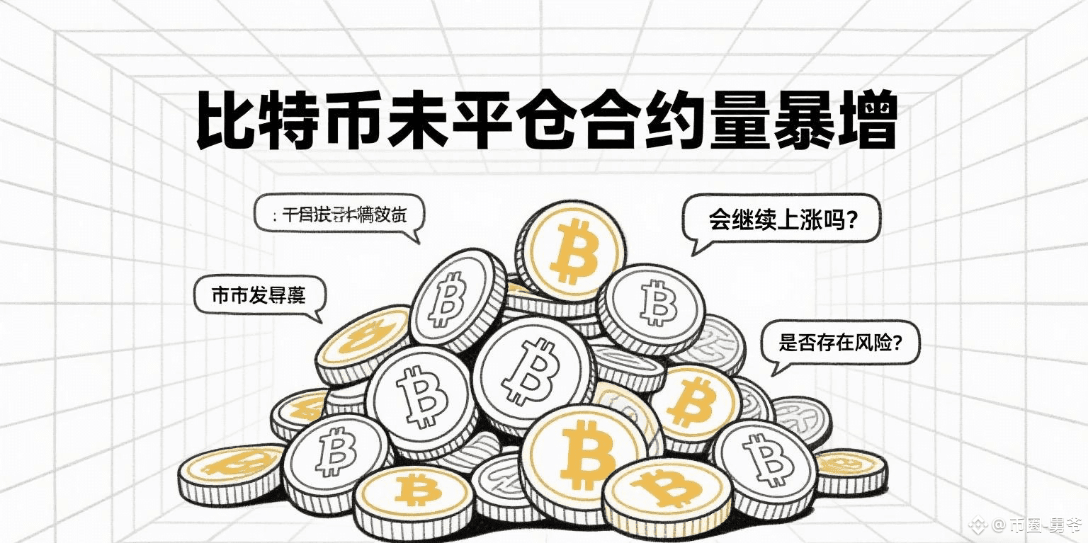 比特币战场彻底杀疯了！未平仓合约量暴增至720亿美元，创历史新高！多空双方在11万美元关口杀红了眼，CME期货市场每天都|