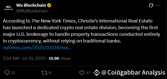 Crypto Real Estate Transactions