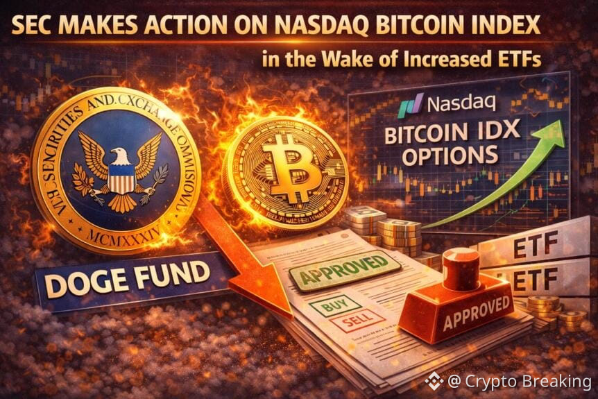 Sec Makes Action On Nasdaq Bitcoin Index Options In The Wake Of Increased Etfs