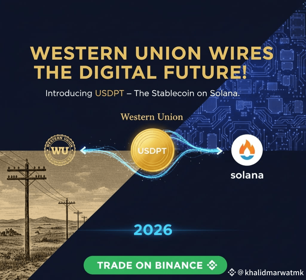 🚀 BREAKING! Western Union is going CRYPTO! 🚀 ​Get ready | khalidmarwatmk  on Binance Square