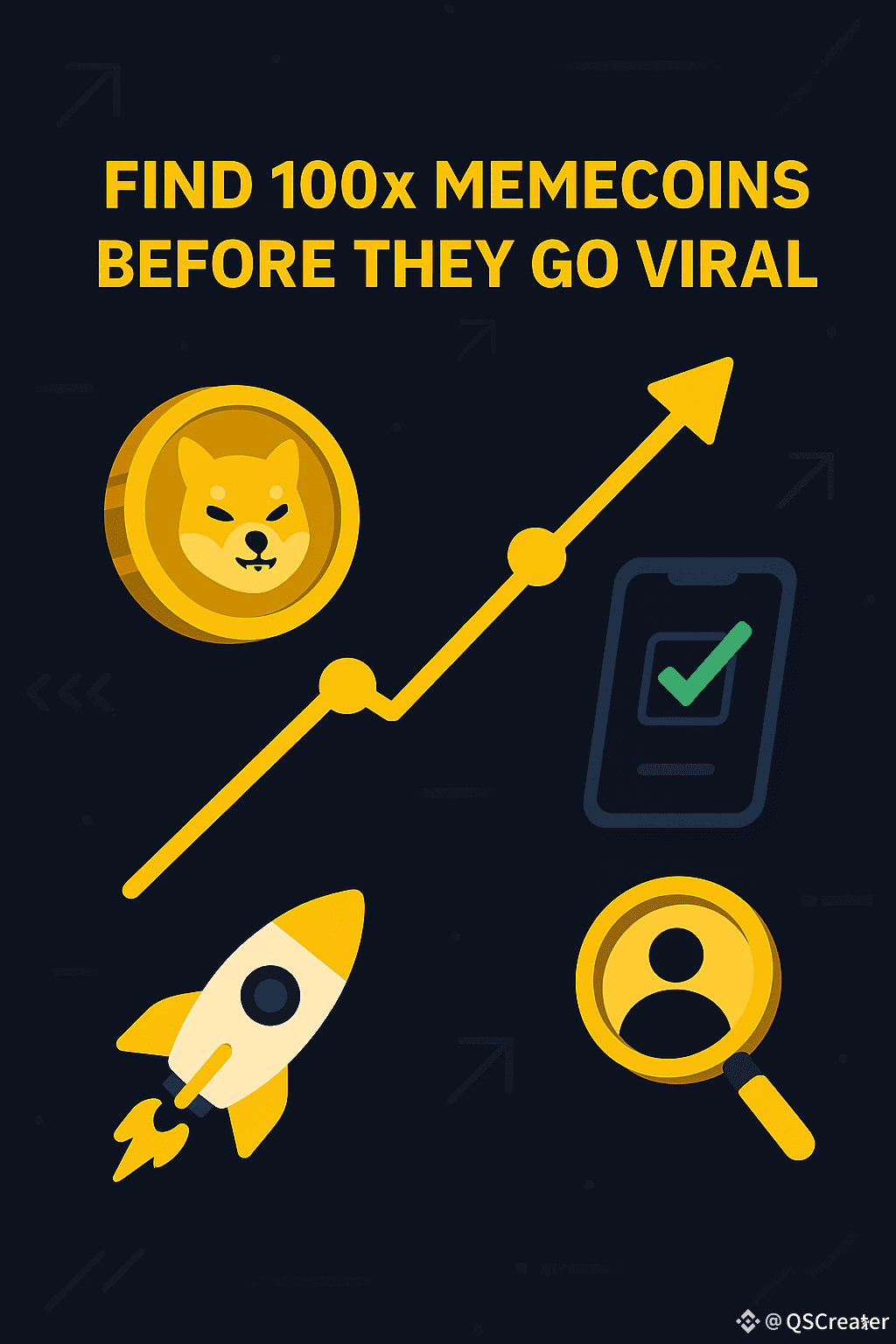 🚀 How I Find 100x Memecoins Before Everyone Else Tired of | QSCreater on  Binance Square