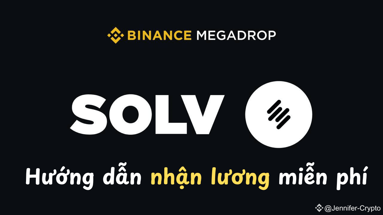 Guide to receiving free SOLV token salary on Binance | TF BNB on ...