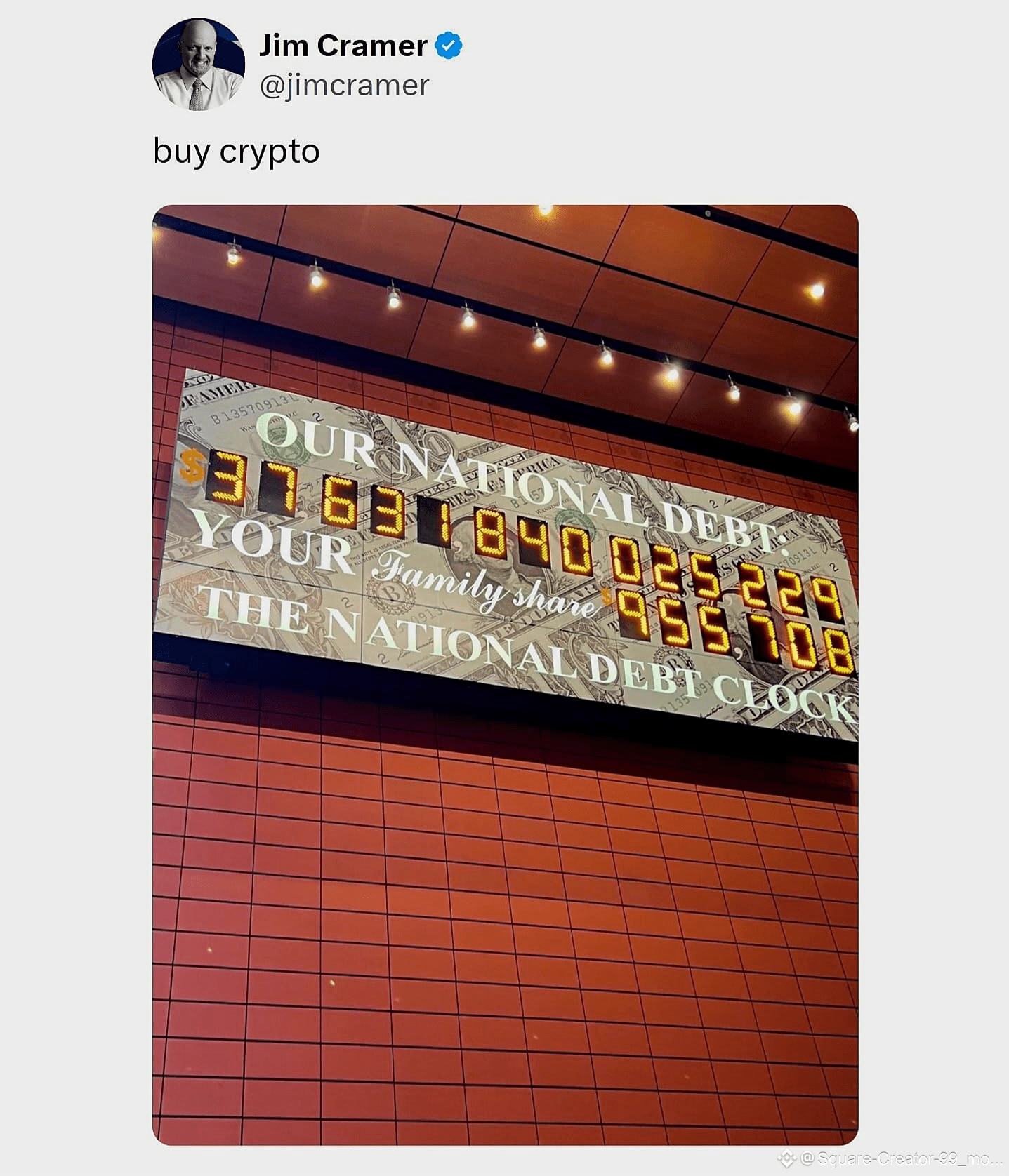 XRP 🥶🚨📢 Less than two weeks ago, Jim Cramer said 