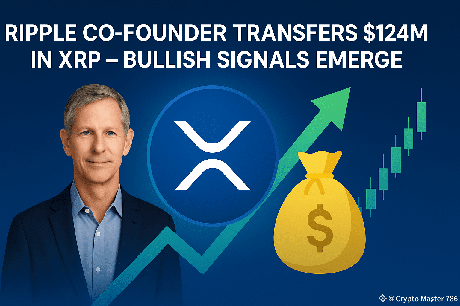 Ripple Co-Founder Transfers $124M in XRP — Bullish Signals | Crypto Master  786 on Binance Square