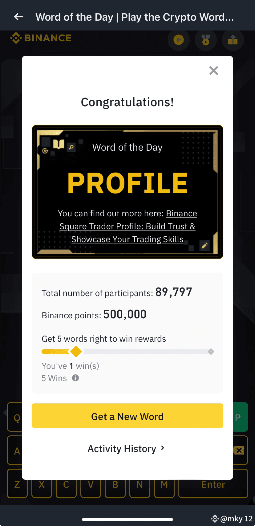 Latest #wordoftheday7letter News, Opinions and Feed Today | Binance Square