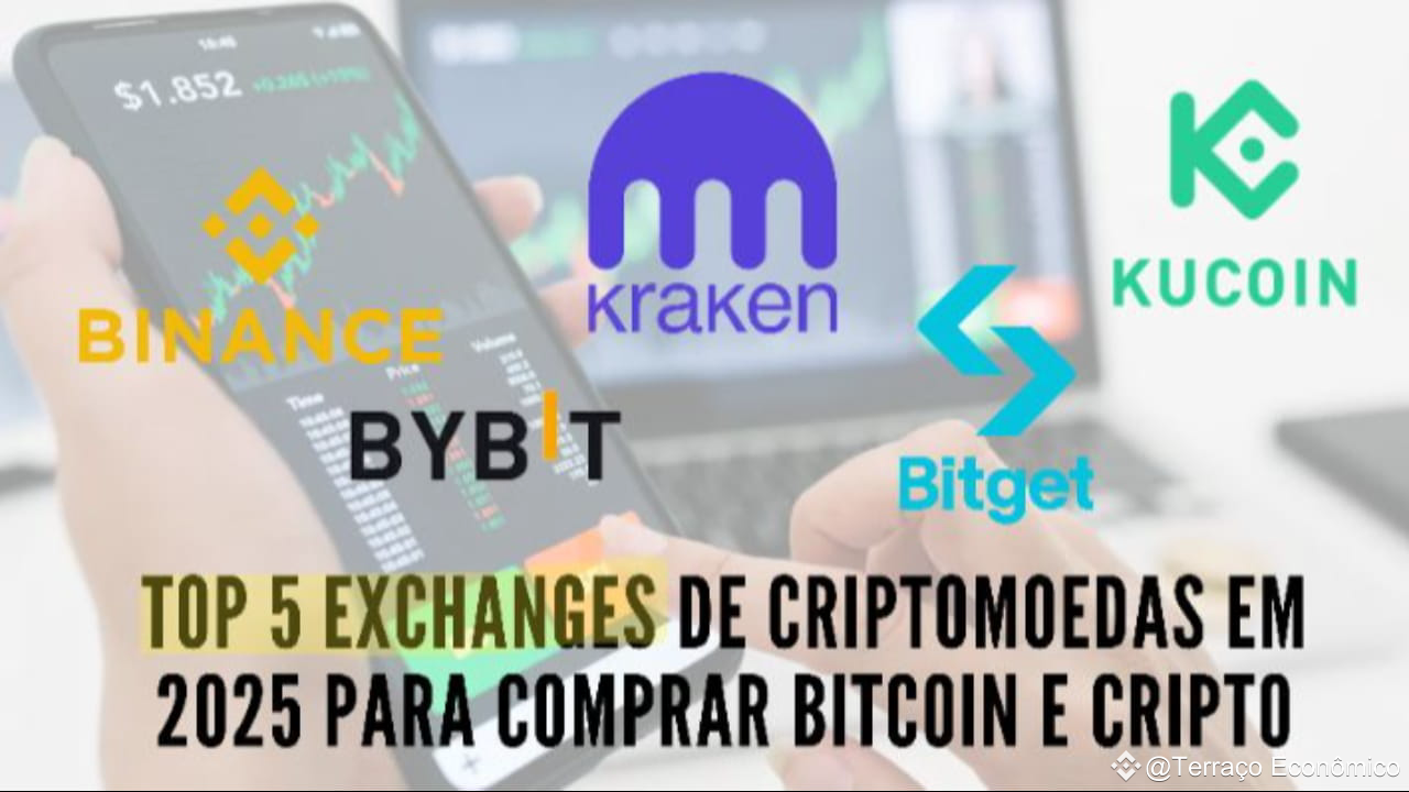 Top 5 Cryptocurrency Exchanges in 2025 to Buy Bitcoin and Crypto | Terraço  Econômico on Binance Square