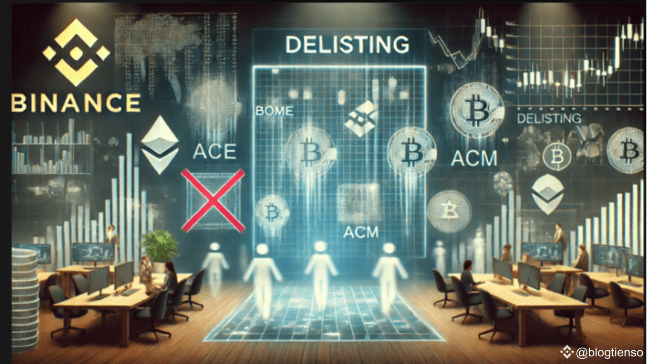 Binance Delists BOME, ACE, ACM, and 3 Other Tokens | blogtienso on Binance  Square