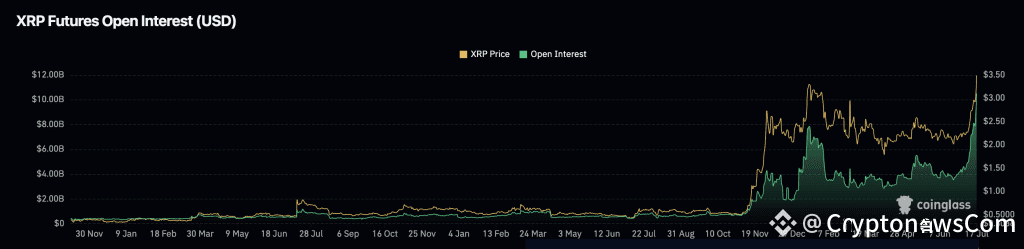 xrp open interest