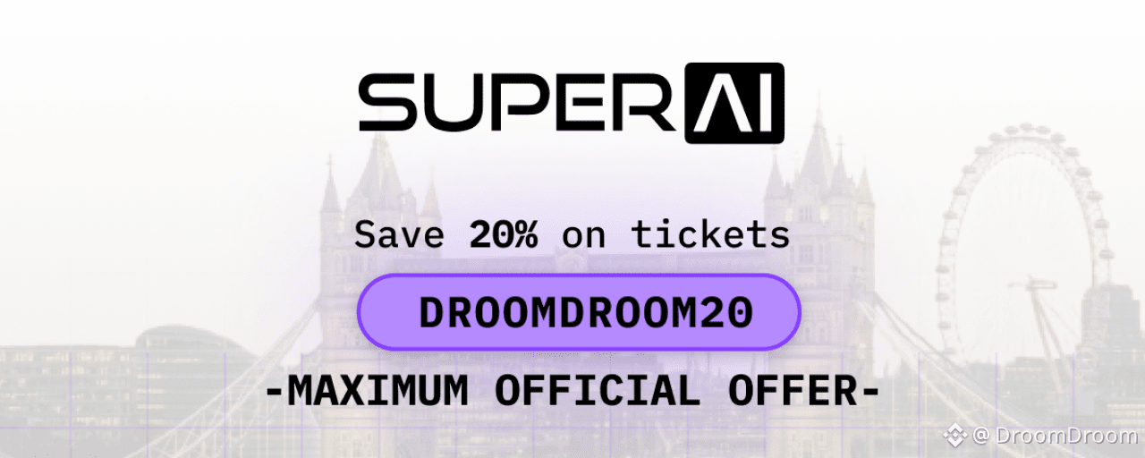 SuperAI London Promo Code: DROOMDROOM20 [20% OFF] | DroomDroom － 厳選トピック