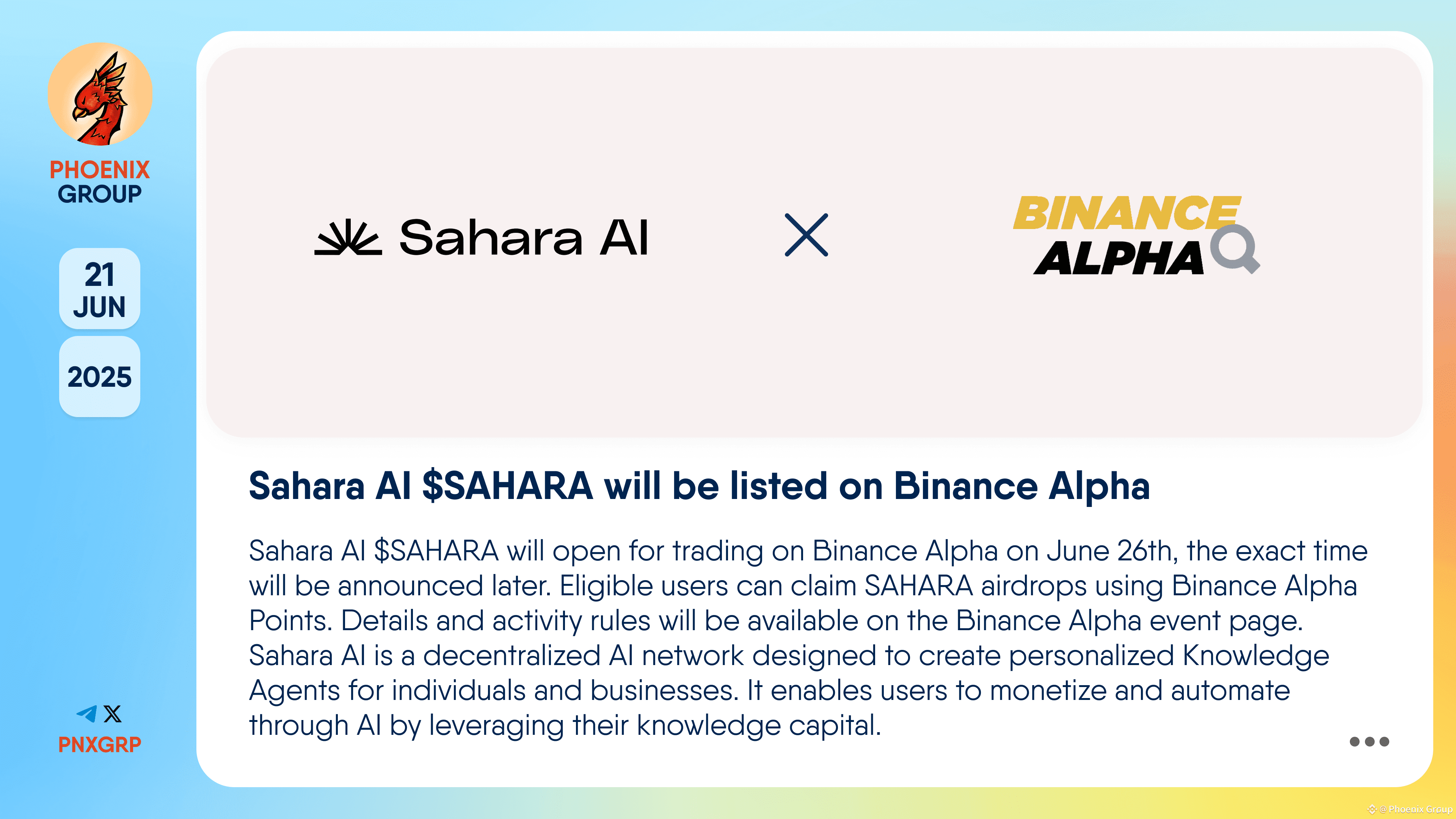 Latest #saharaai News, Opinions and Feed Today | Binance Square