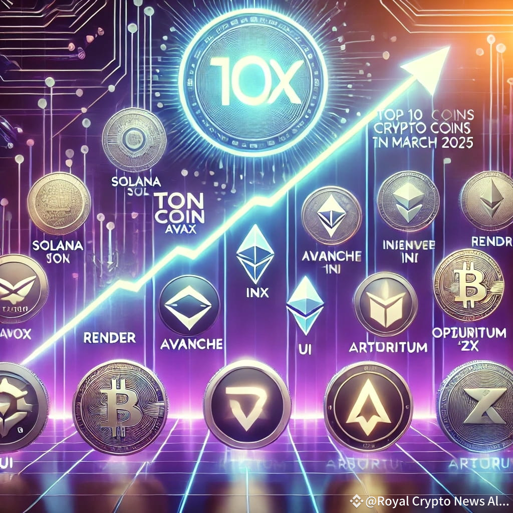 🔥 Top 10 Crypto Coins That Can 10x in March 2025 | Malik Imperial Crypto  Insights on Binance Square