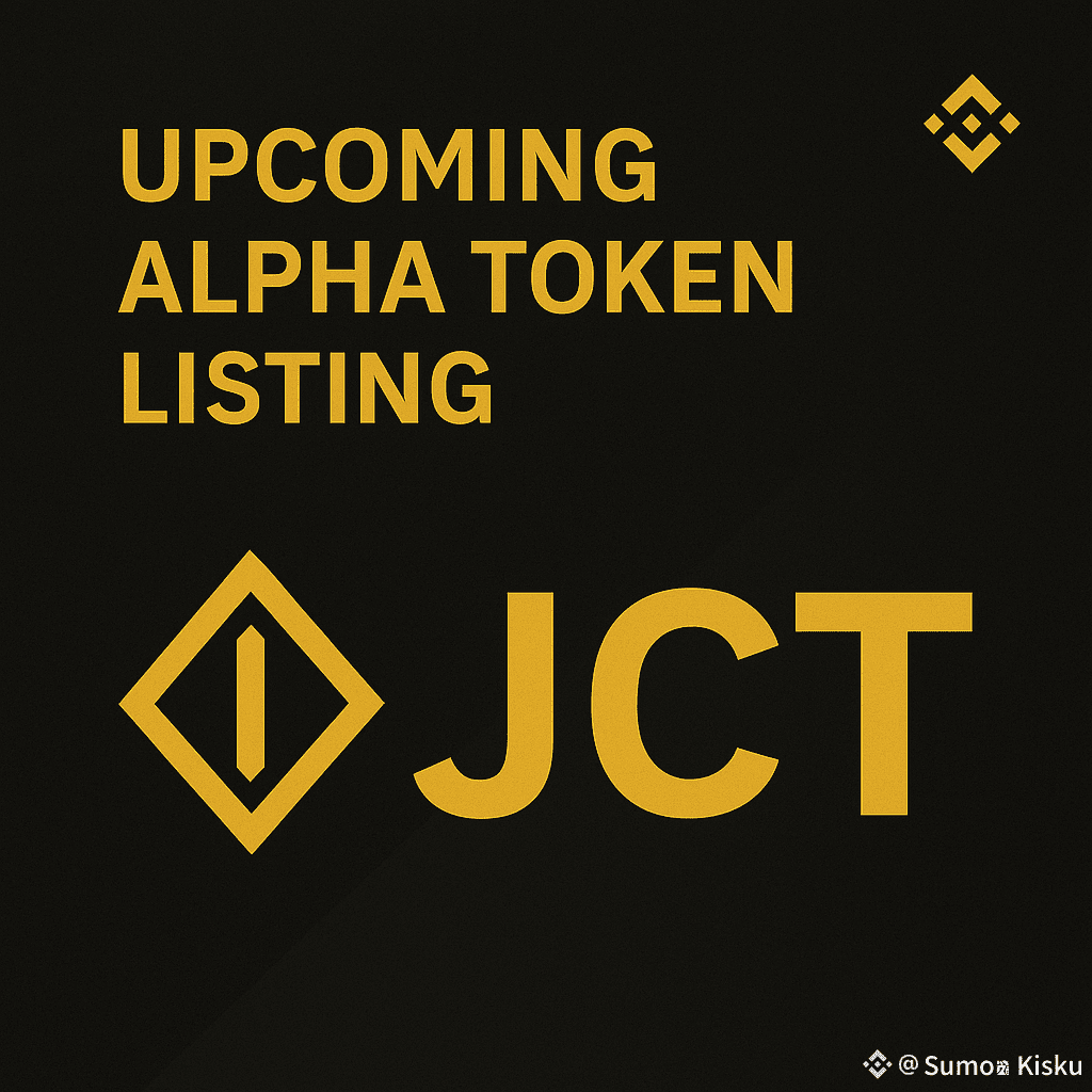 🚀 Upcoming Alpha Token Listing Alert! 💎 JCT Token is set | Sumon Kisku on  Binance Square
