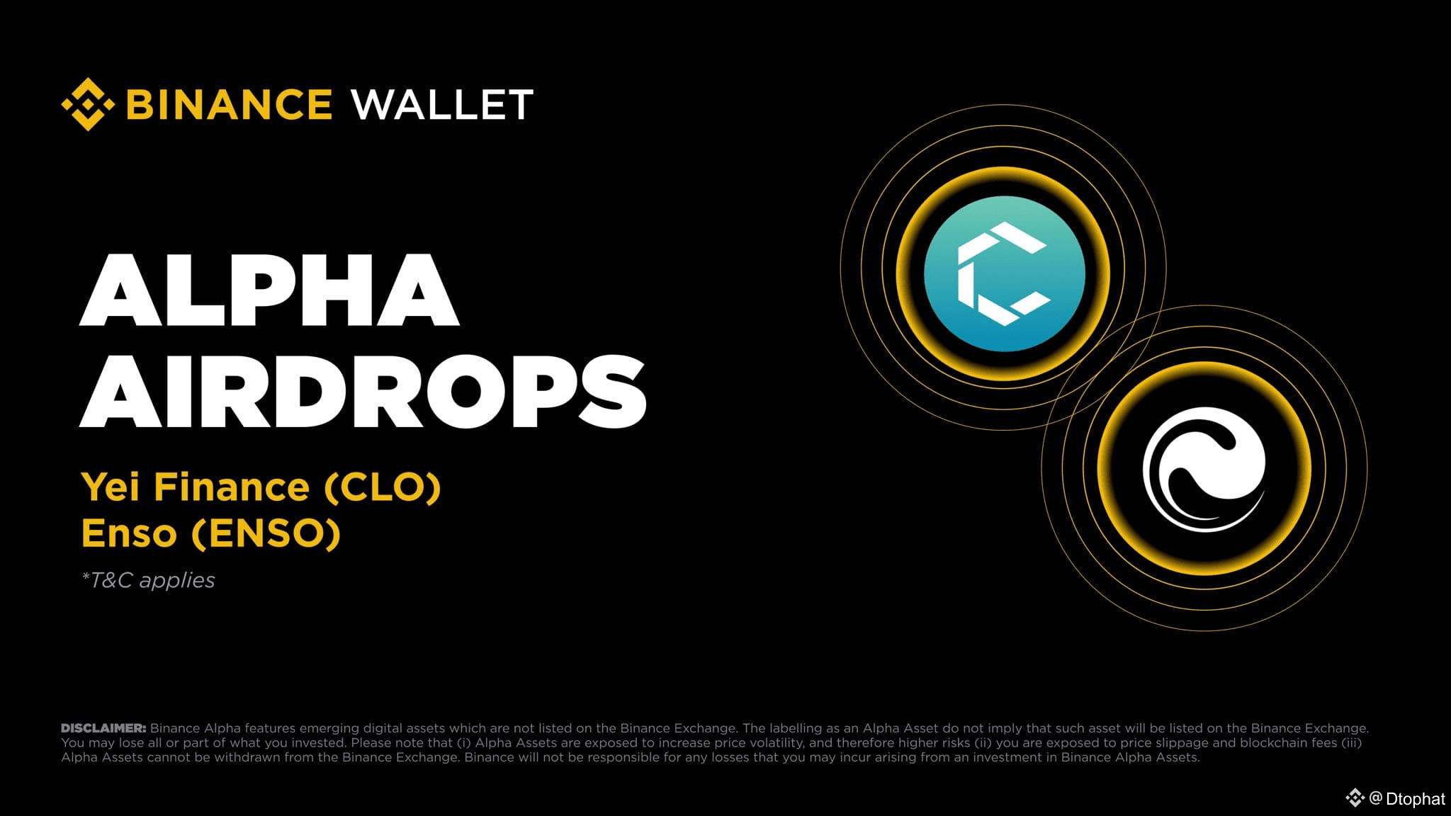 🚀 3 New Coins That Could 10x 👀 Binance Alpha just dropped | Dtophat on  Binance Square