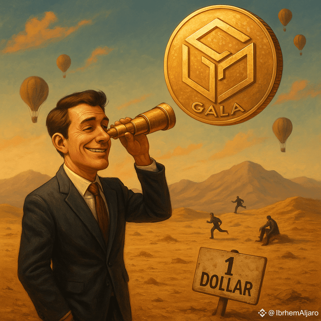😱 Is GALA on the brink of exploding to 1 dollar? Or just | Ibrhem Aljaro  on Binance Square