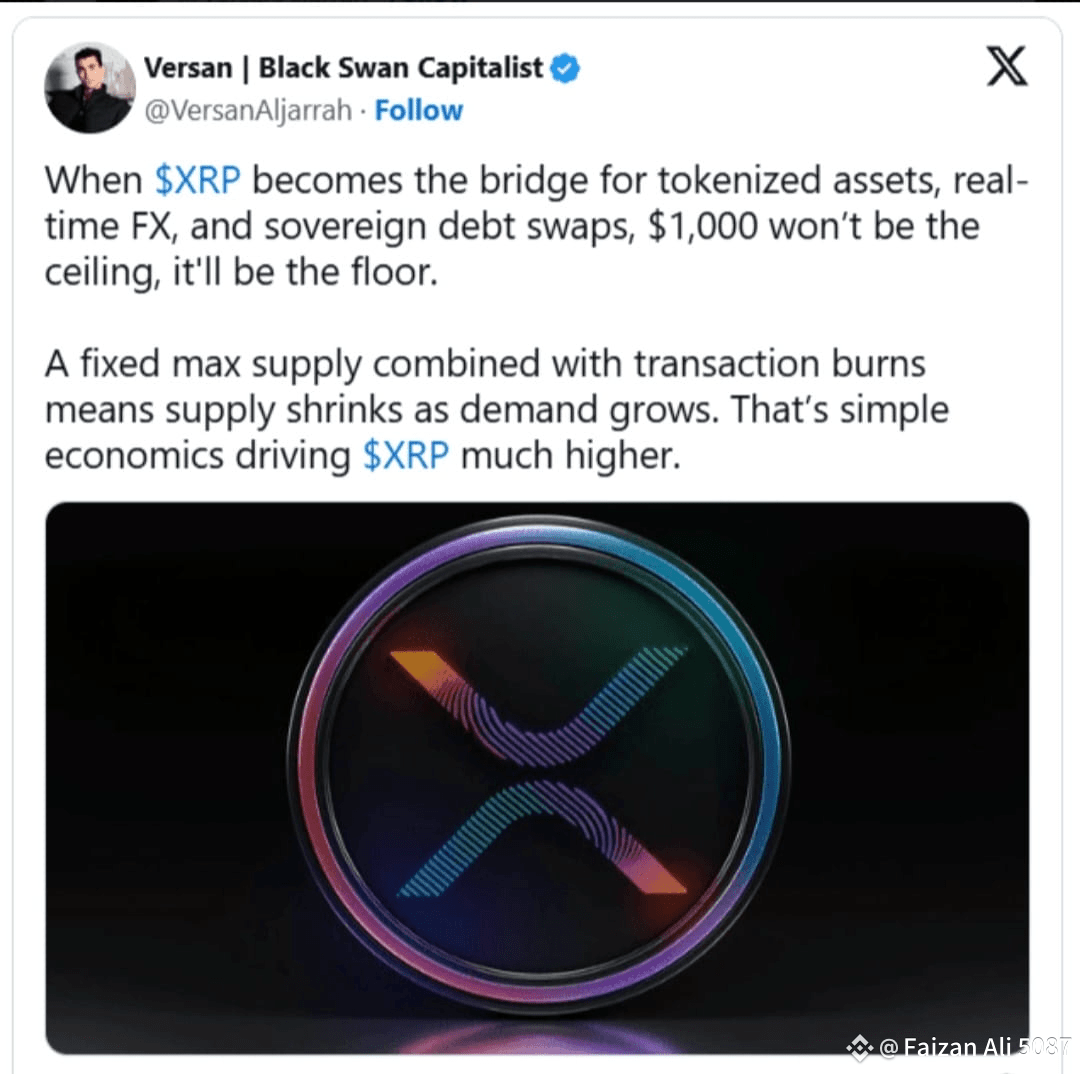 🚀$XRP Future: $1,000 as the Starting Point? 🌍 Versan | Eman Fatima 804 on  Binance Square
