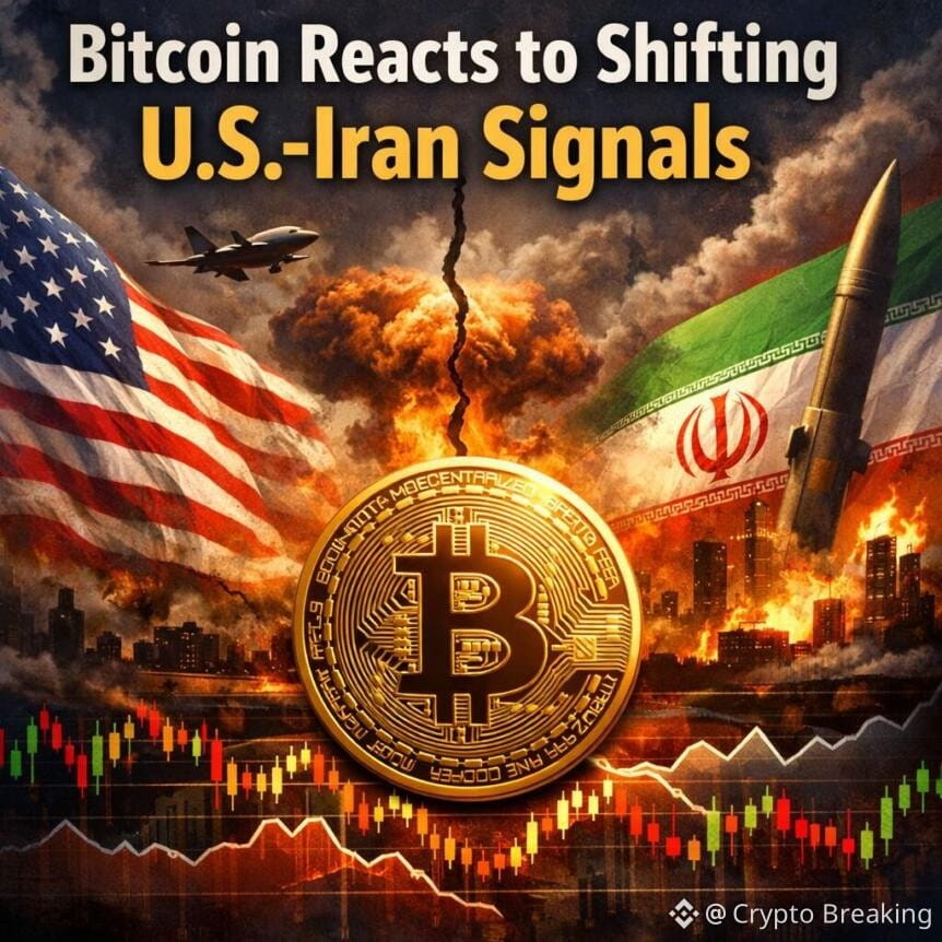 Bitcoin Reacts To Shifting U S Iran Signals