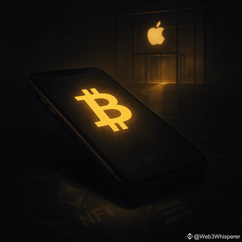 AppleCryptoUpdate Apple Just Unlocked the Next Crypto Door | Web3Whisperer  on Binance Square