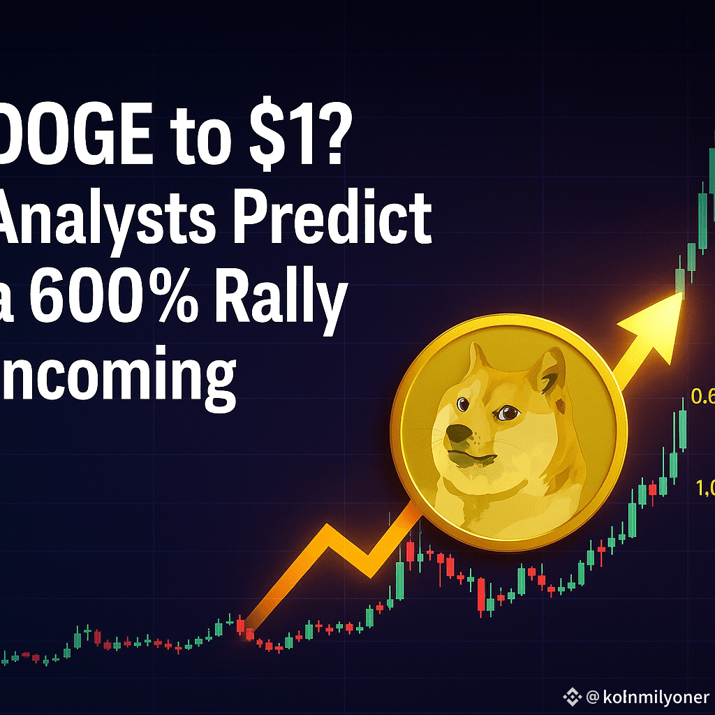 DOGE to $1? Analysts Predict a 600% Rally Incoming Dogecoin | koinmilyoner  on Binance Square