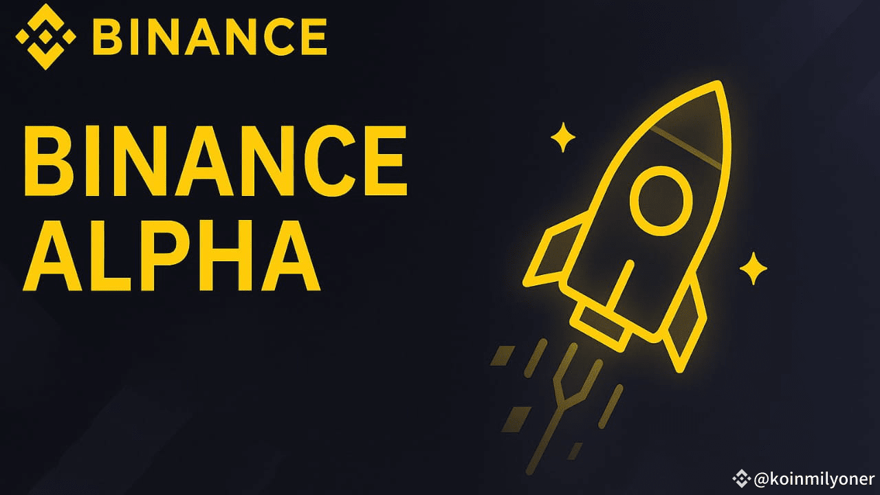 Binance Alpha: Your Gateway to Early-Stage Web3 Opportunities |  koinmilyoner on Binance Square