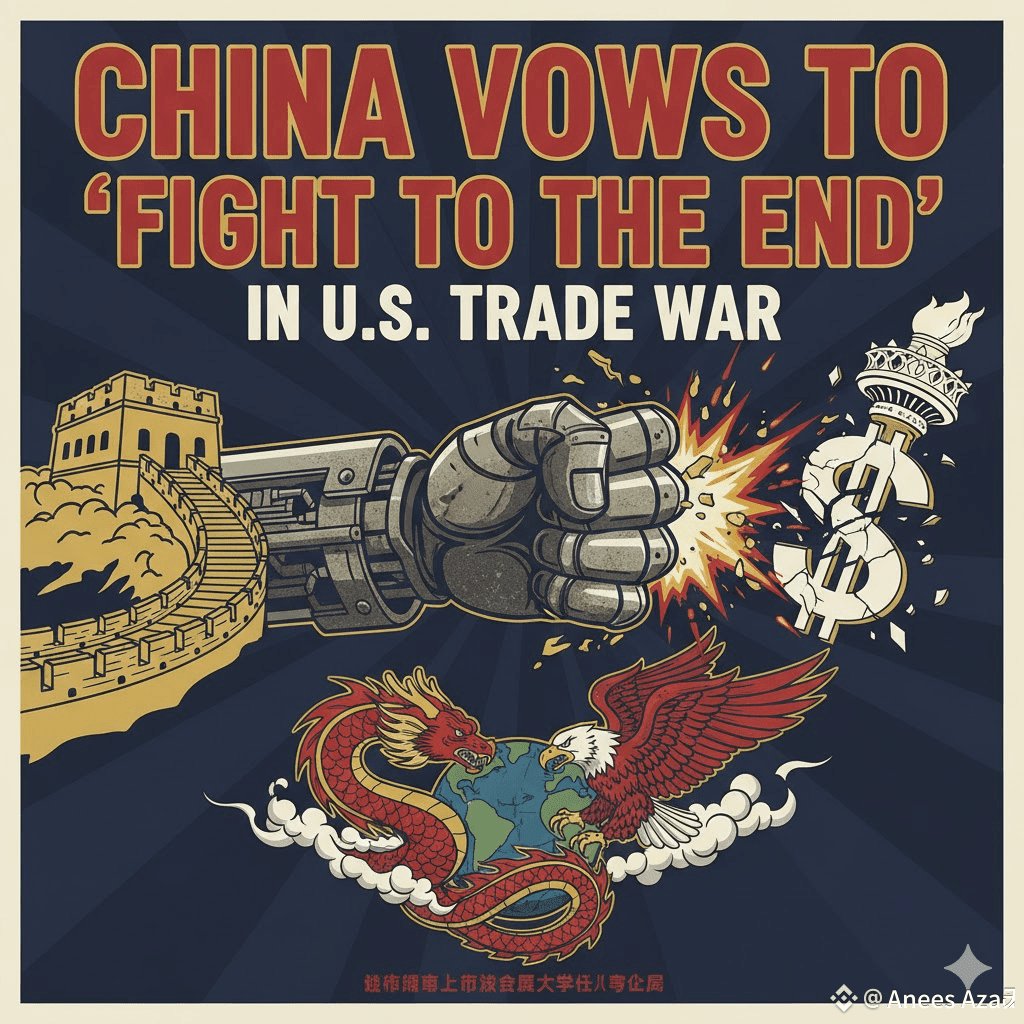 China Vows to ‘Fight to the End’ in U.S. Trade War China | Anees Azad ...