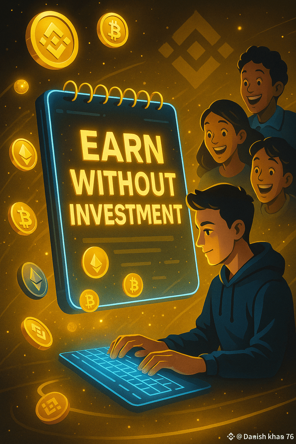 💸 Earn Money Without Investment on Binance via Write2Earn! | Danish khan  pro on Binance Square