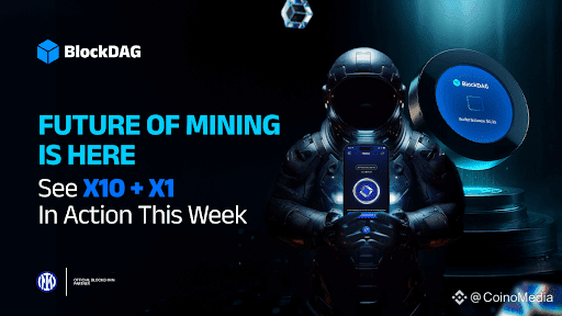 BlockDAG Set to Show X1 & X10 Miner Combo This Wednesday: 3,025% ROI Potential Active as Chainlink & ONDO Rally