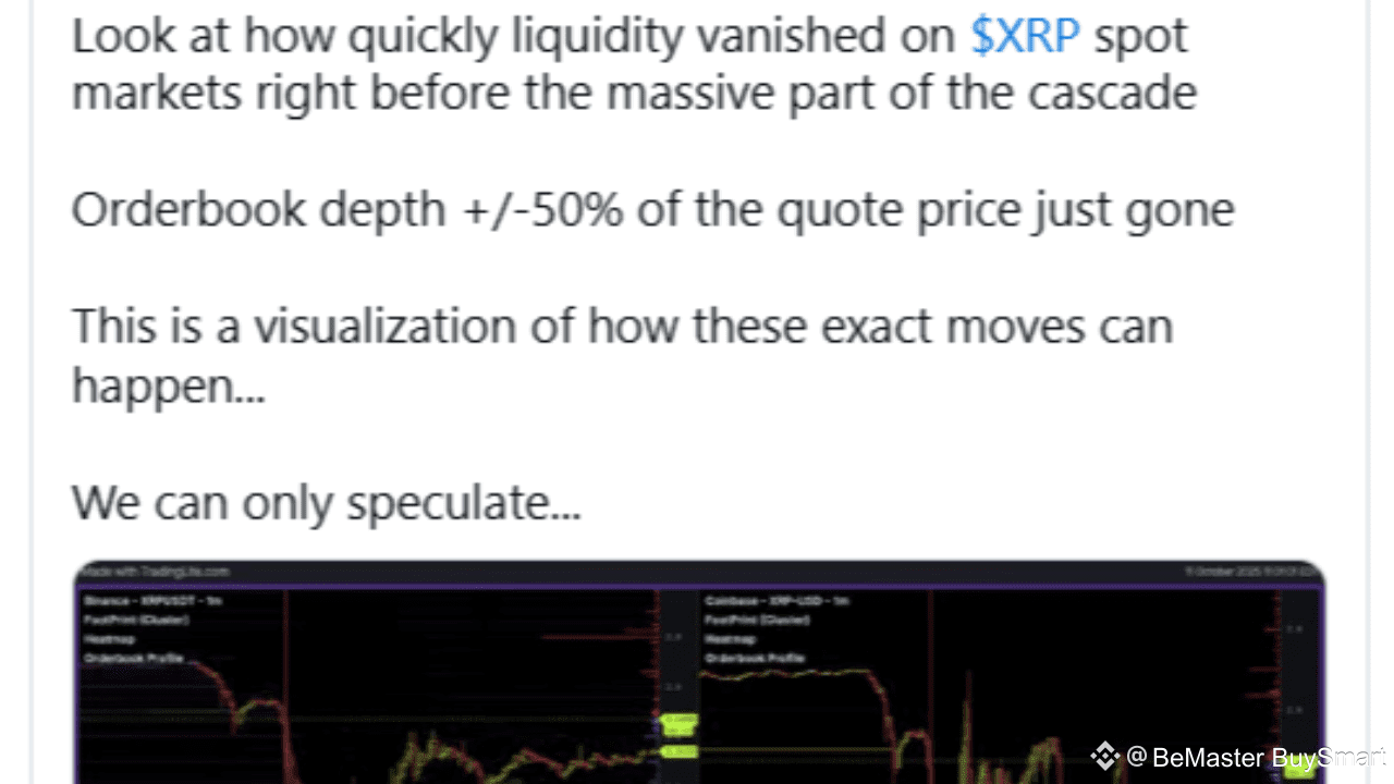 Expert Reveals Hidden Cause of Recent XRP Flash Crash | BeMaster BuySmart  on Binance Square
