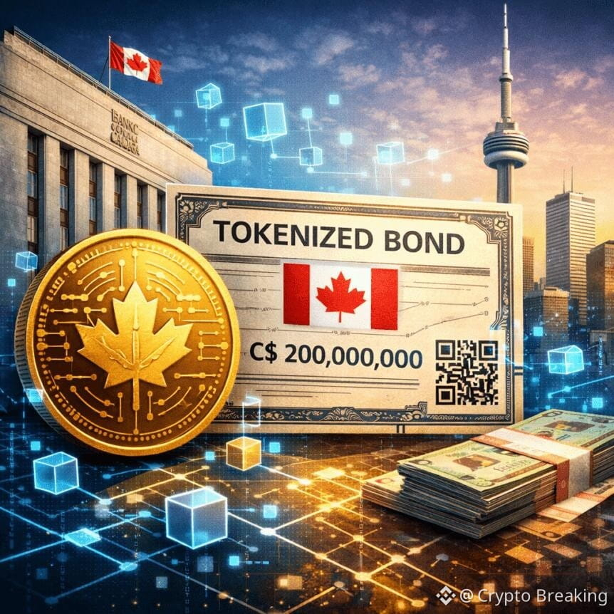 Bank Of Canada Issues Canada's First Tokenized Bond In A Pilot