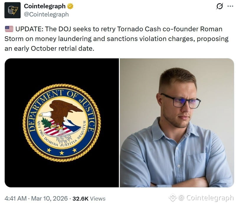 Roman Storm money Laundering Tornado Cash retrial
