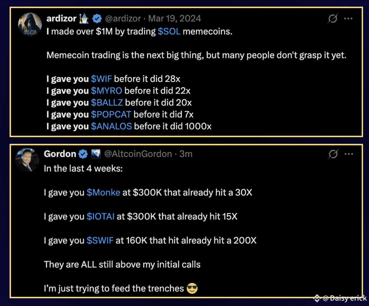 Want to succeed in crypto? Stay away from anyone posting | Daisy erick on  Binance Square