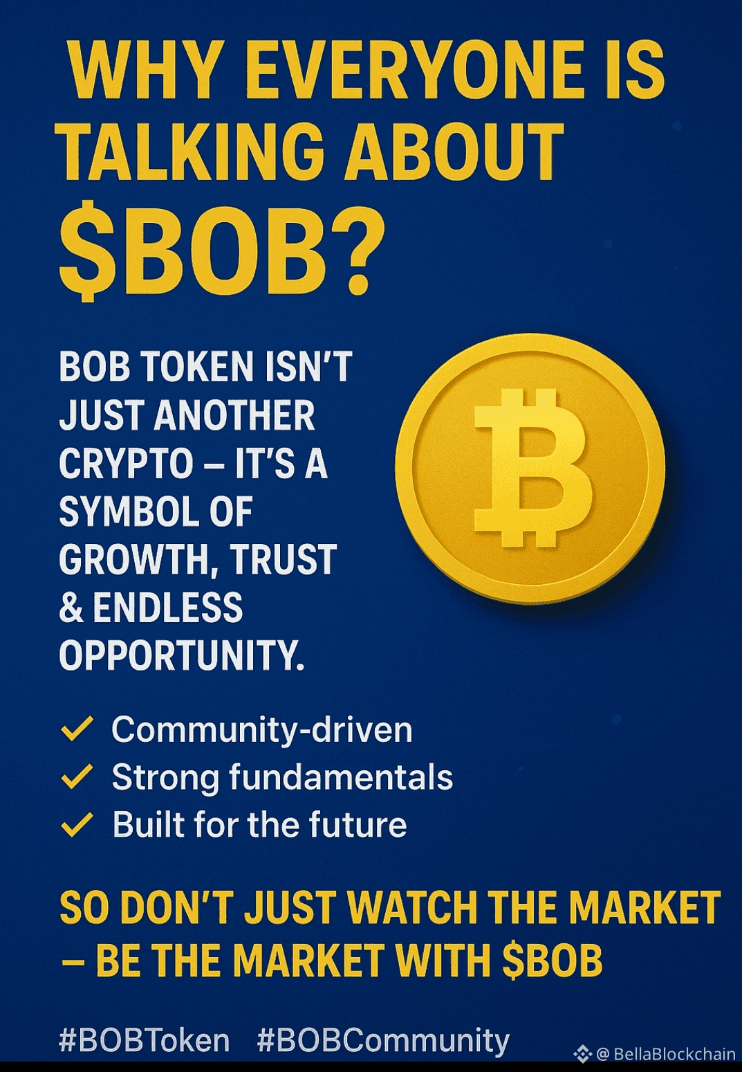 Latest #bobcommunity News, Opinions and Feed Today | Binance Square