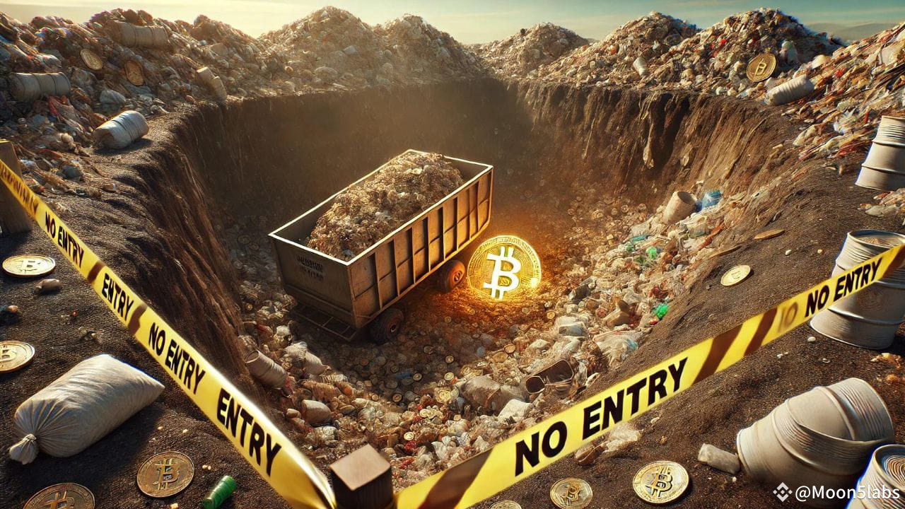 Lost Fortune: Landfill Containing $750 Million in Bitcoin Will Be Sealed  Forever | Moon5labs on Binance Square