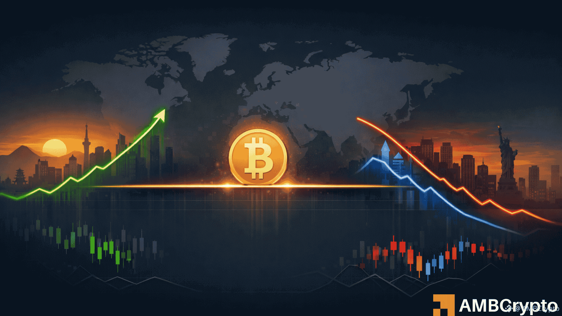 Asia steadies Bitcoin dips as accumulation remains muted