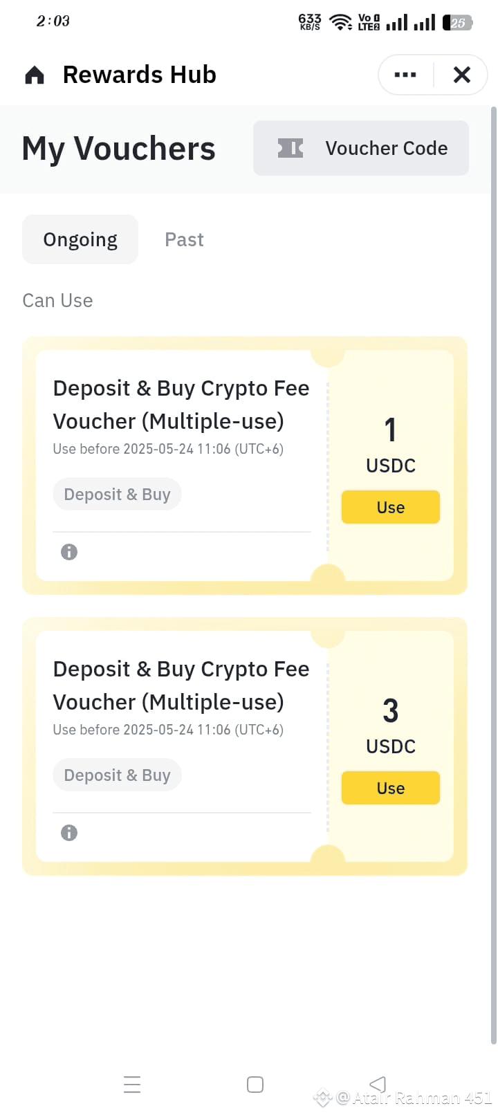 I mistakenly buy some custom vouchers by buying a token vouc | Atair Rahman  451 en Binance Square