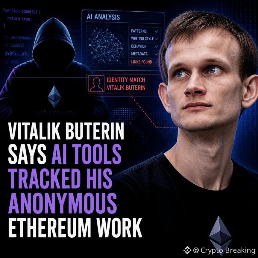 Vitalik Buterin Says Ai Tools Tracked His Anonymous Ethereum Work