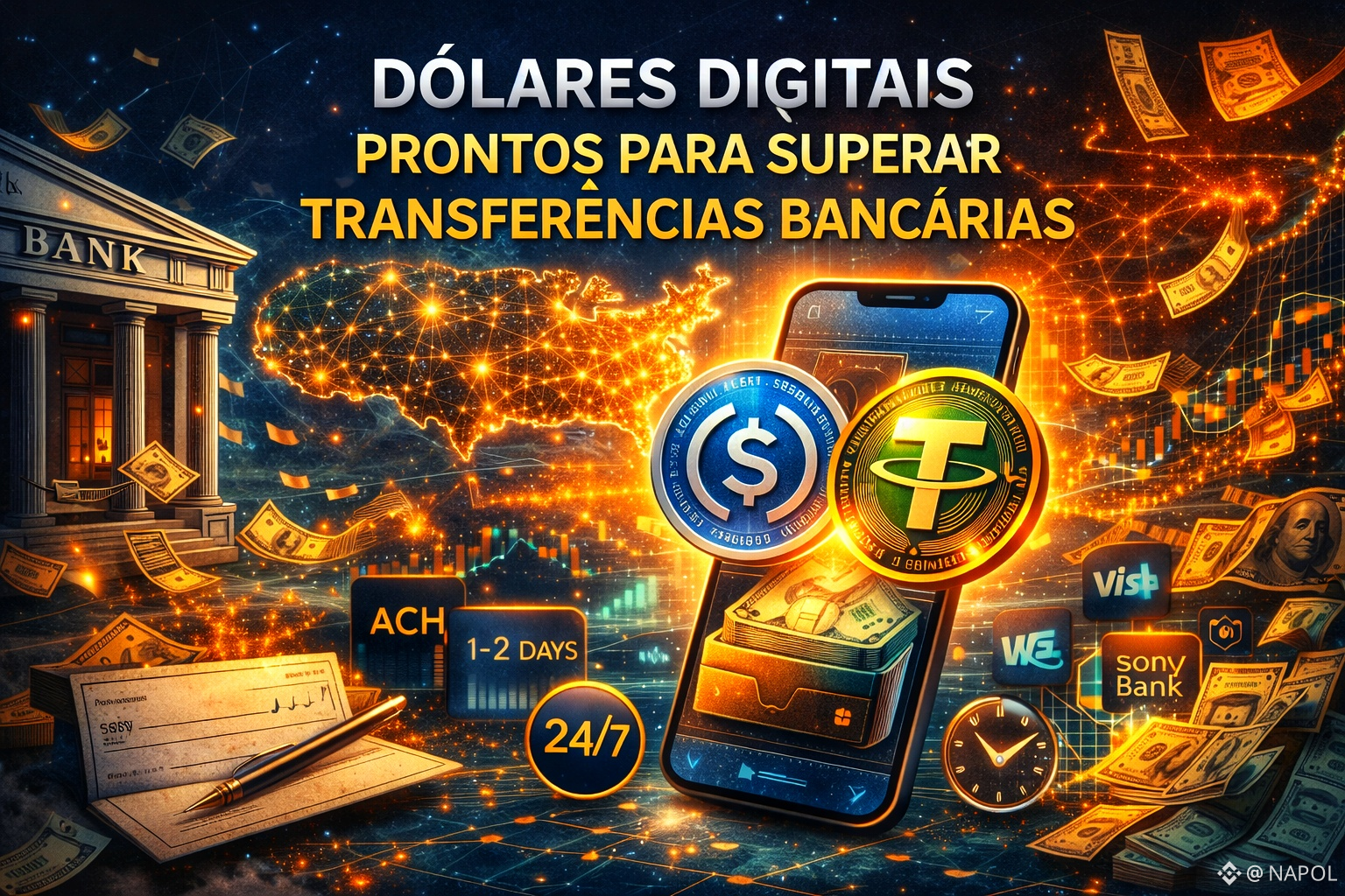 數字美元正在獲得關注。 以數字錢包收取工資仍然看起來像是未來的事情，但事實是這一運動已經開始。像USDT和USDC這樣的|