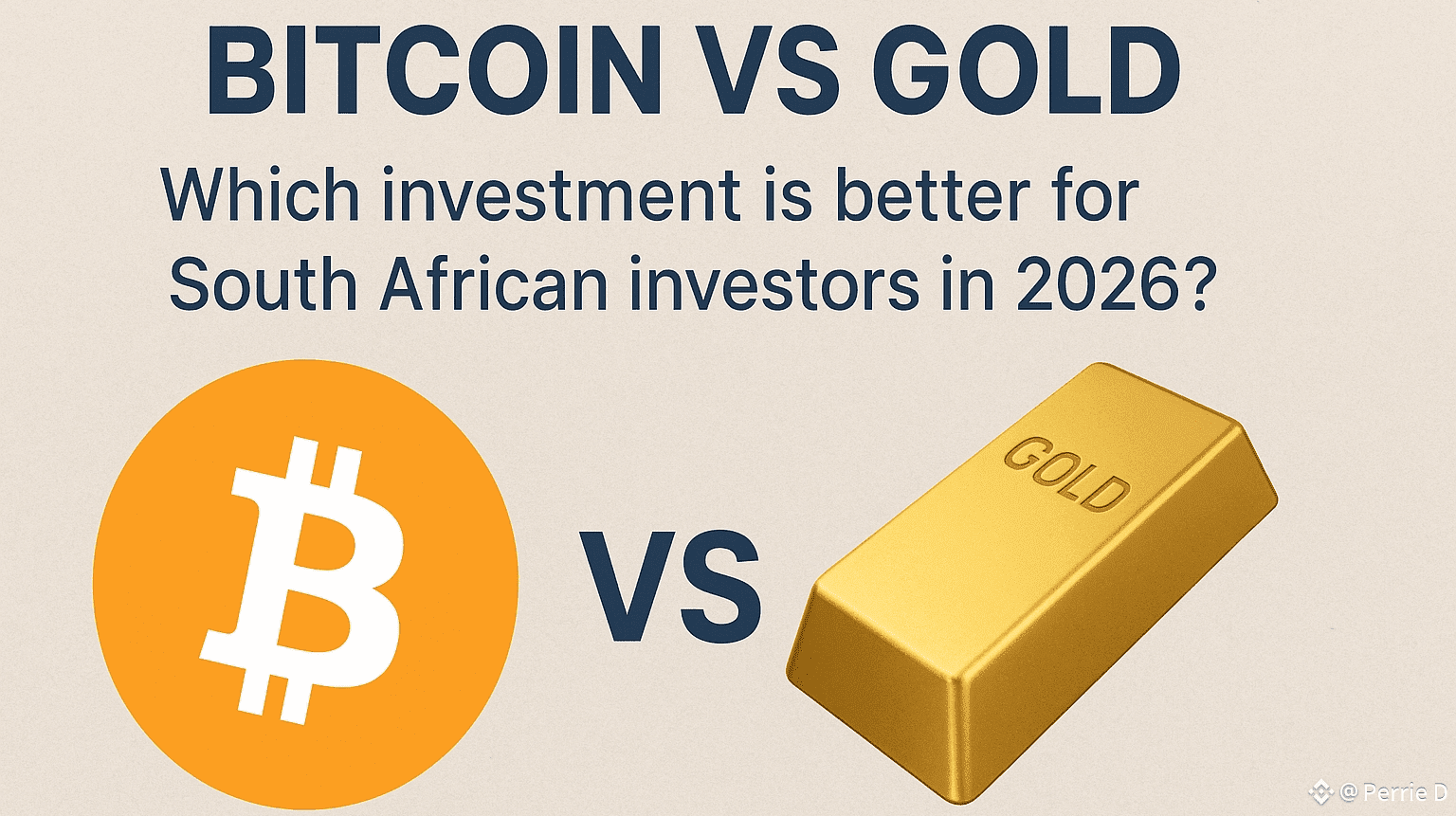 Bitcoin vs Gold: Which Investment is Better for South African Investors in  2026? | Perrie D on Binance Square