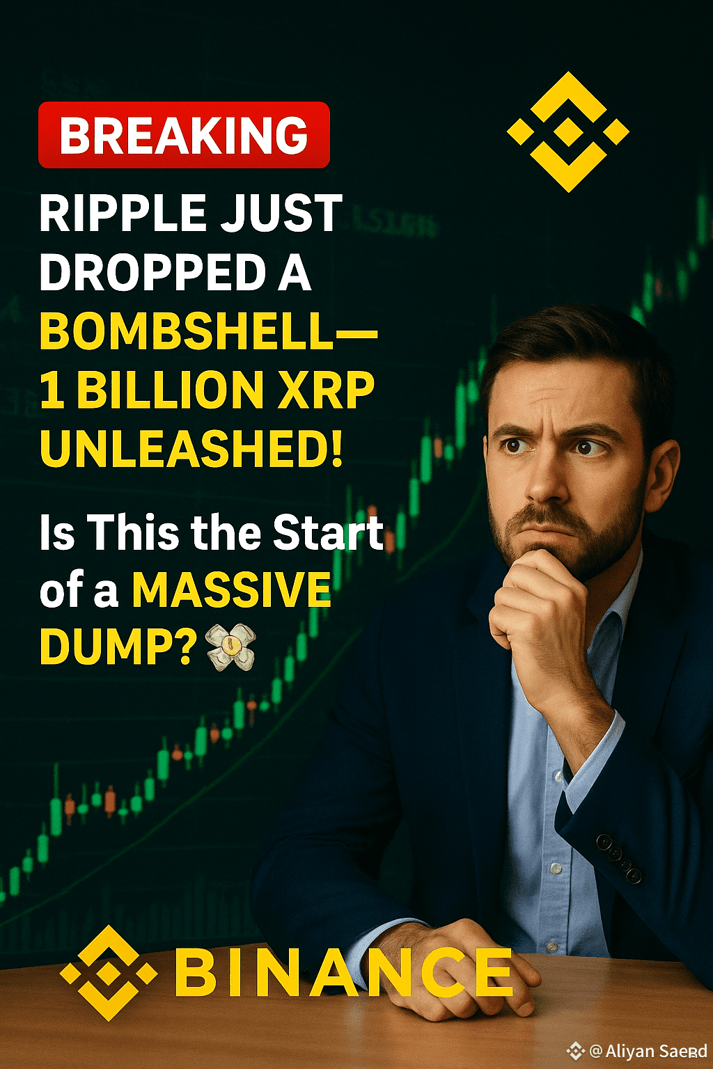 🚨🔥 BREAKING: Ripple Just Dropped a BOMBSHELL—1 BILLION XRP Unleashed! Is  This the Start of a MAS | Aliyan Saeed on Binance Square