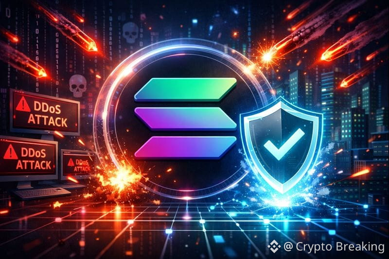 Solana Withstands Massive Ddos Attack As Network Maintains Zero Downtime
