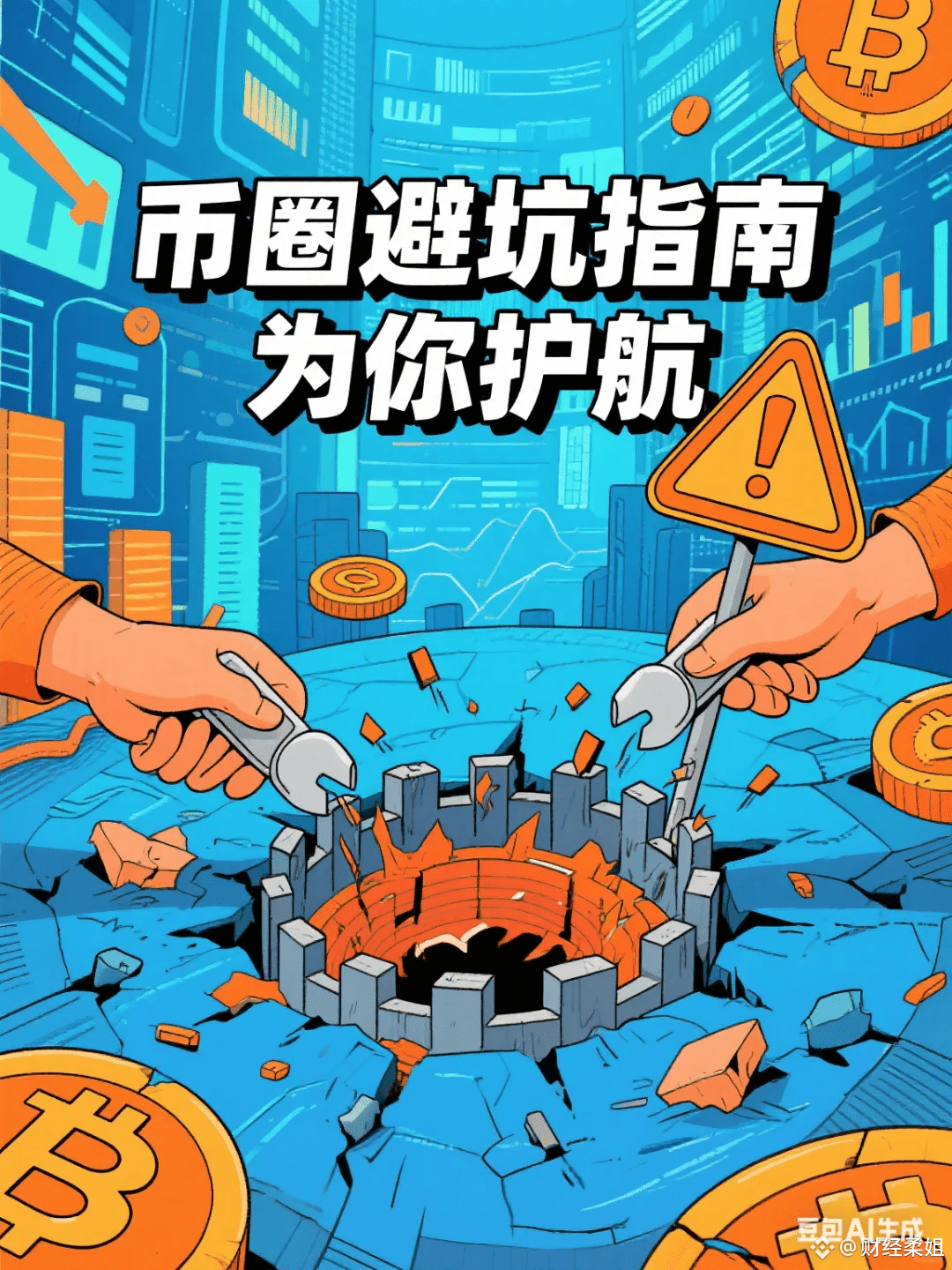 币圈避坑指南| 新手保命秘籍💡 宝子们，币圈就像一片充满宝藏但也危机四伏的海域🌊 多少人满怀希望入场，结果被坑得血|