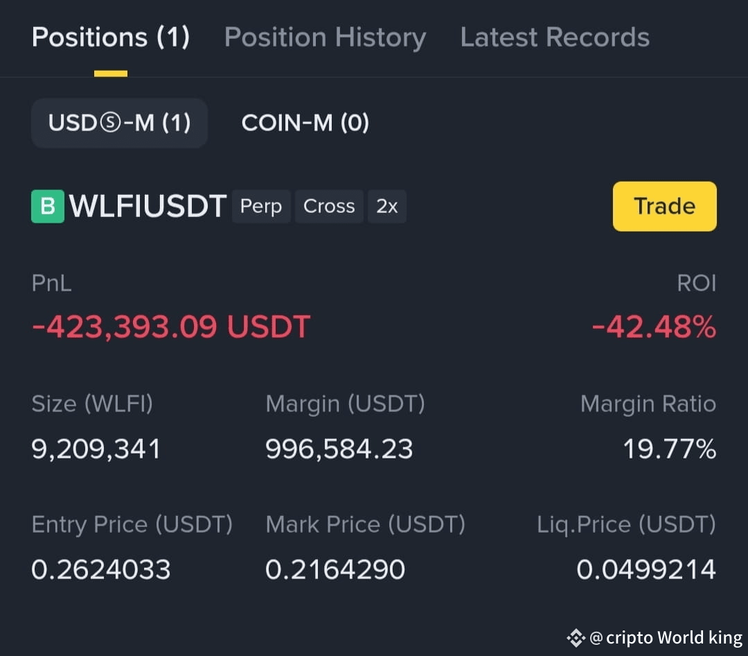 WLFI can tell me guys 🤔🤔 I am hold and close ⁉️⁉️⁉️ my | you are crypto  man on Binance Square