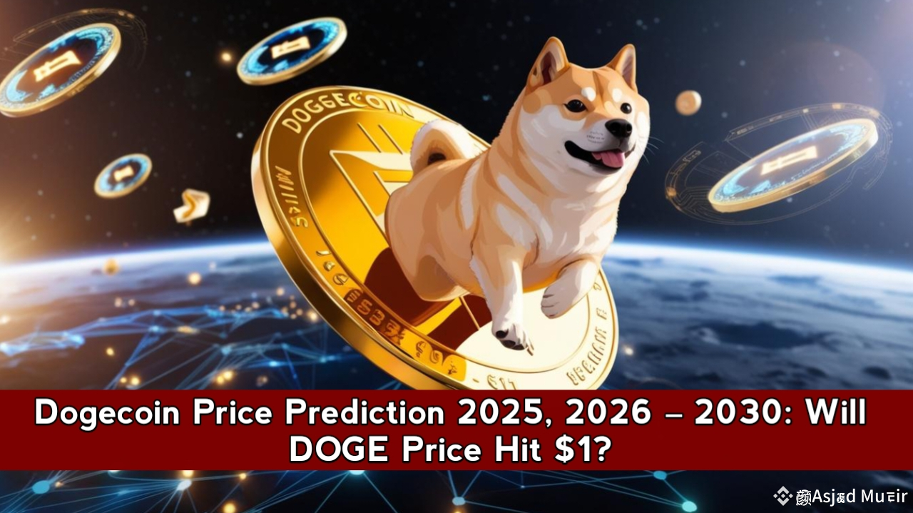 Dogecoin Price Prediction 2025, 2026 – 2030: Will DOGE Price Hit $1? |  Asjad Munir on Binance Square