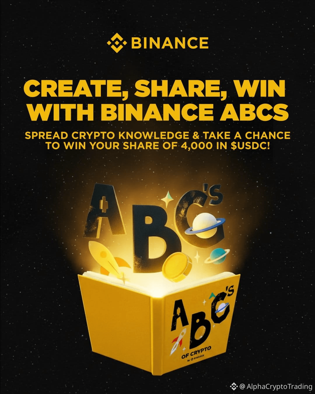 📘 FREE CRYPTO BOOK + 2,000 USDC GIVEAWAY!FREE CRYPTO BOOK + |  AlphaCryptoTrading on Binance Square