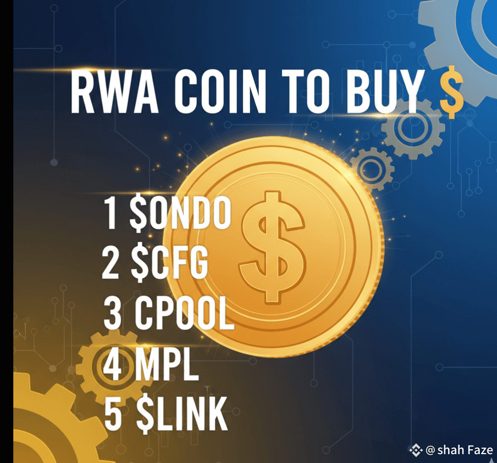 💼 5 Best RWA Coins to Buy Right Now (2025 Update) 💰 The n | Hot crypto  update على Binance Square