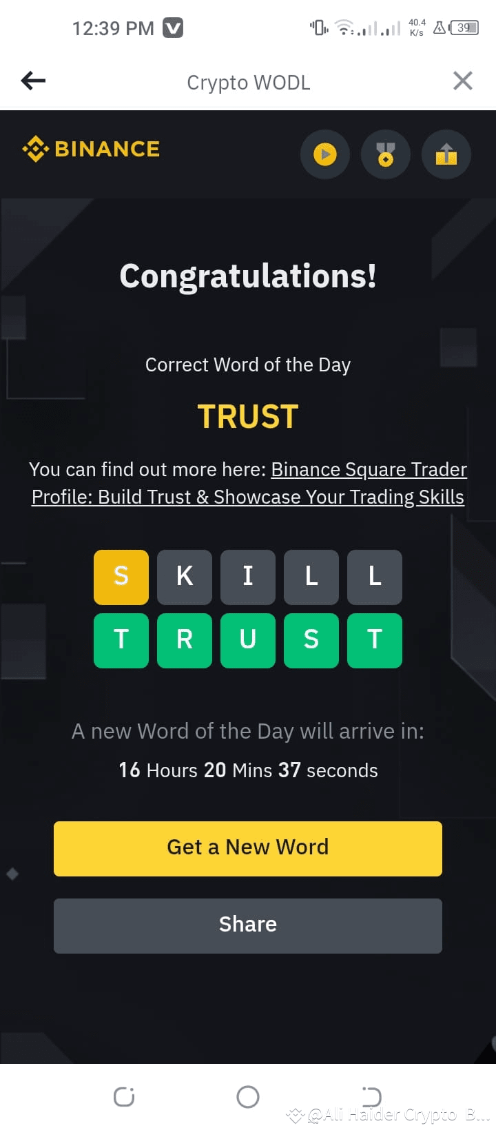 Latest #wordoftheday7letter News, Opinions and Feed Today | Binance Square