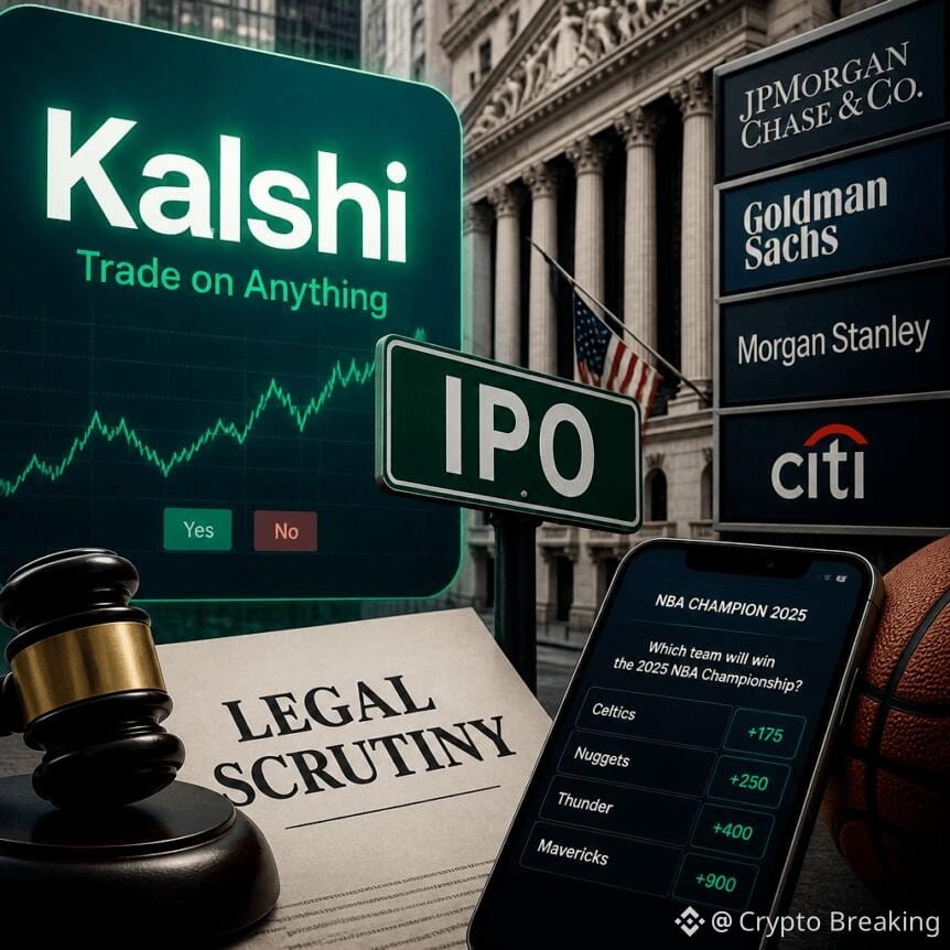 Kalshi Eyes Ipo With Banks As Legal Scrutiny Grows Over Sports Bets