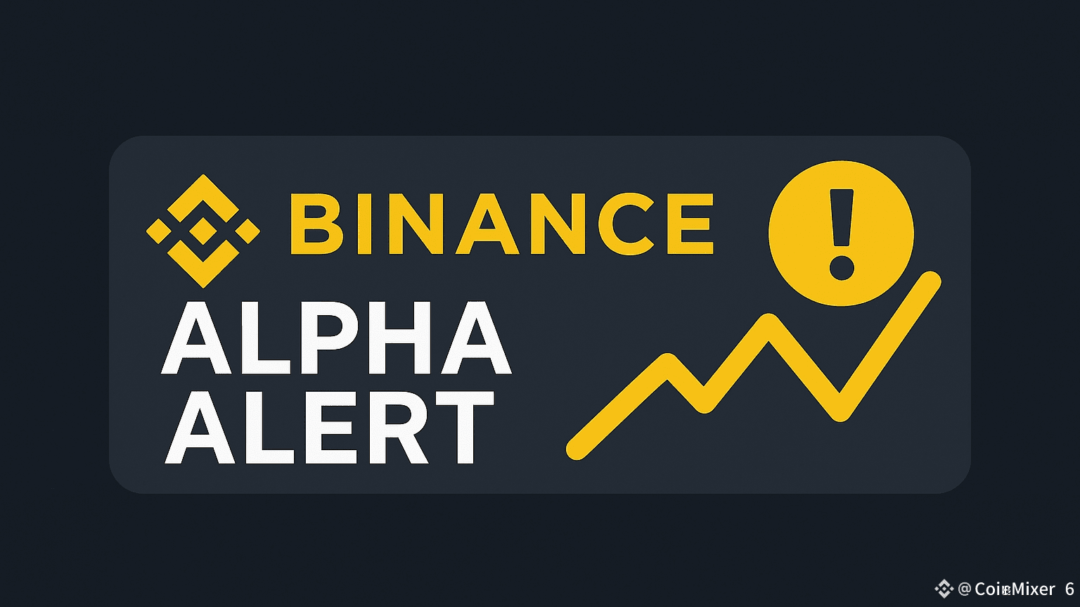 How to Trade Binance Alpha Alerts with a Technical Edge ? | CoinMixer66 on  Binance Square