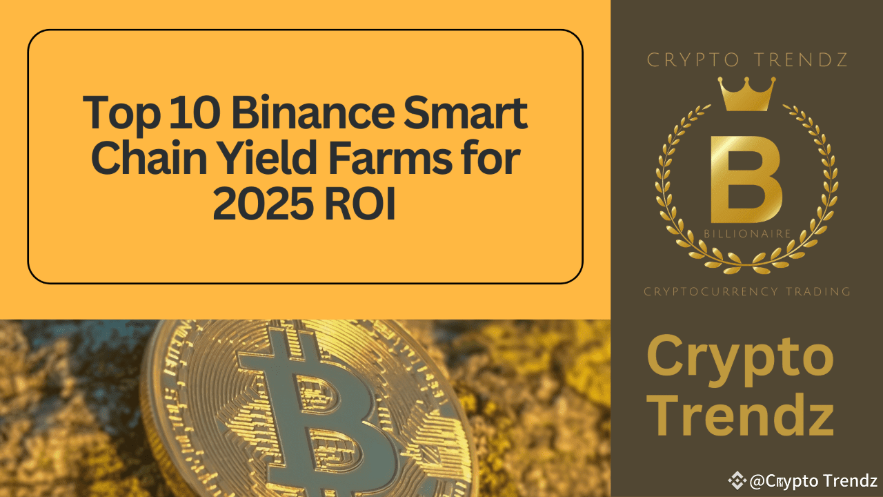 Top 10 Binance Smart Chain Yield Farms for 2025 ROI | Crypto Trendz on  Binance Square